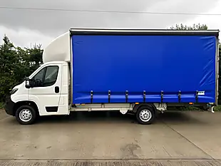 Used 2021 Peugeot Boxer Curtainside Chassis Cab L3 - Interior and Exterior details 2
