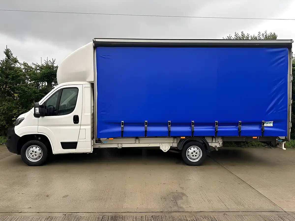 Used 2021 Peugeot Boxer Curtainside Chassis Cab L3 - Interior and Exterior details 2