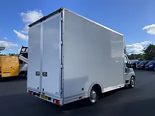 Used 2021 Peugeot Boxer Luton Low Loader White - Interior and Exterior details 5