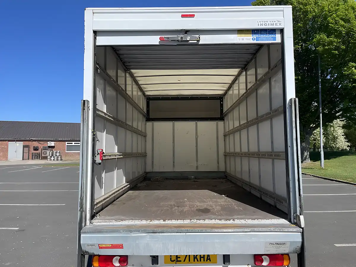 Used 2021 Peugeot Boxer Luton With Tail Lift White - Interior and Exterior details 12