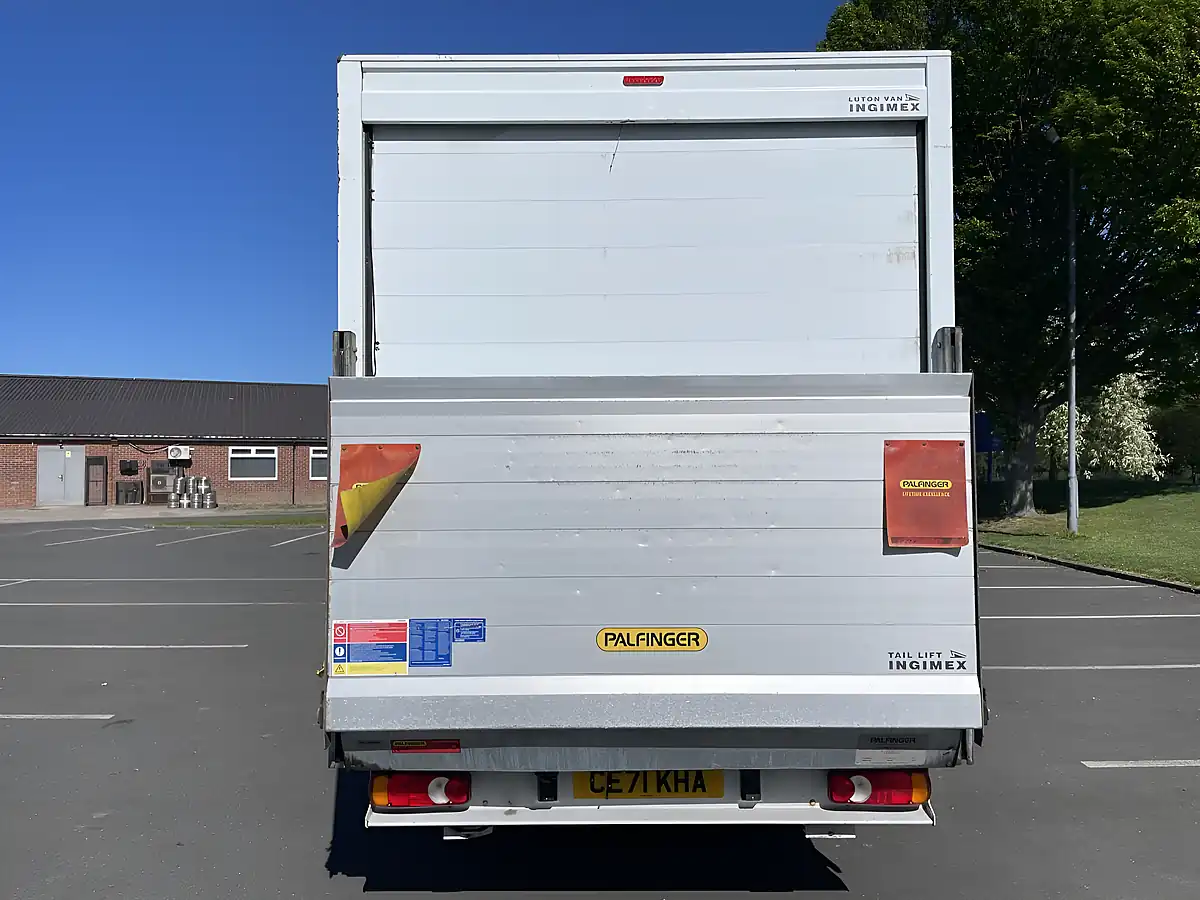 Used 2021 Peugeot Boxer Luton With Tail Lift White - Interior and Exterior details 5