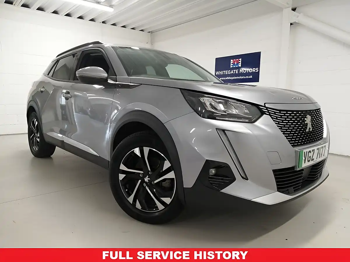 Used 2021 Peugeot E-2008 Allure Premium Grey - Front View