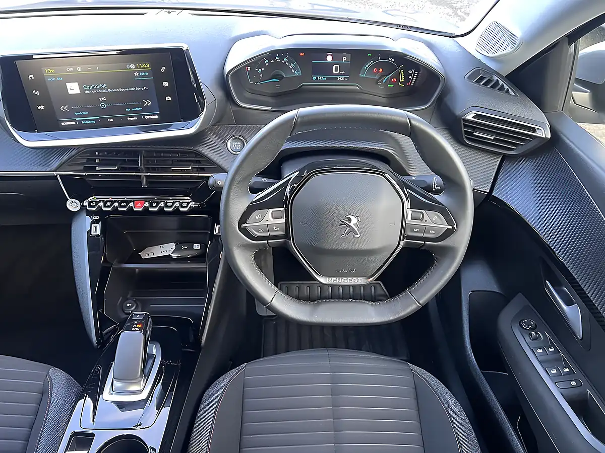 Used 2021 Peugeot E-208 Active Premium Cumulus Grey Metallic - Interior and Exterior details 11