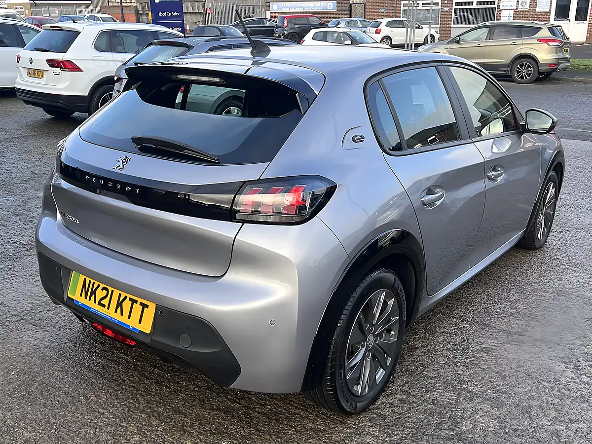 Used 2021 Peugeot E-208 Active Premium Cumulus Grey Metallic - Interior and Exterior details 6