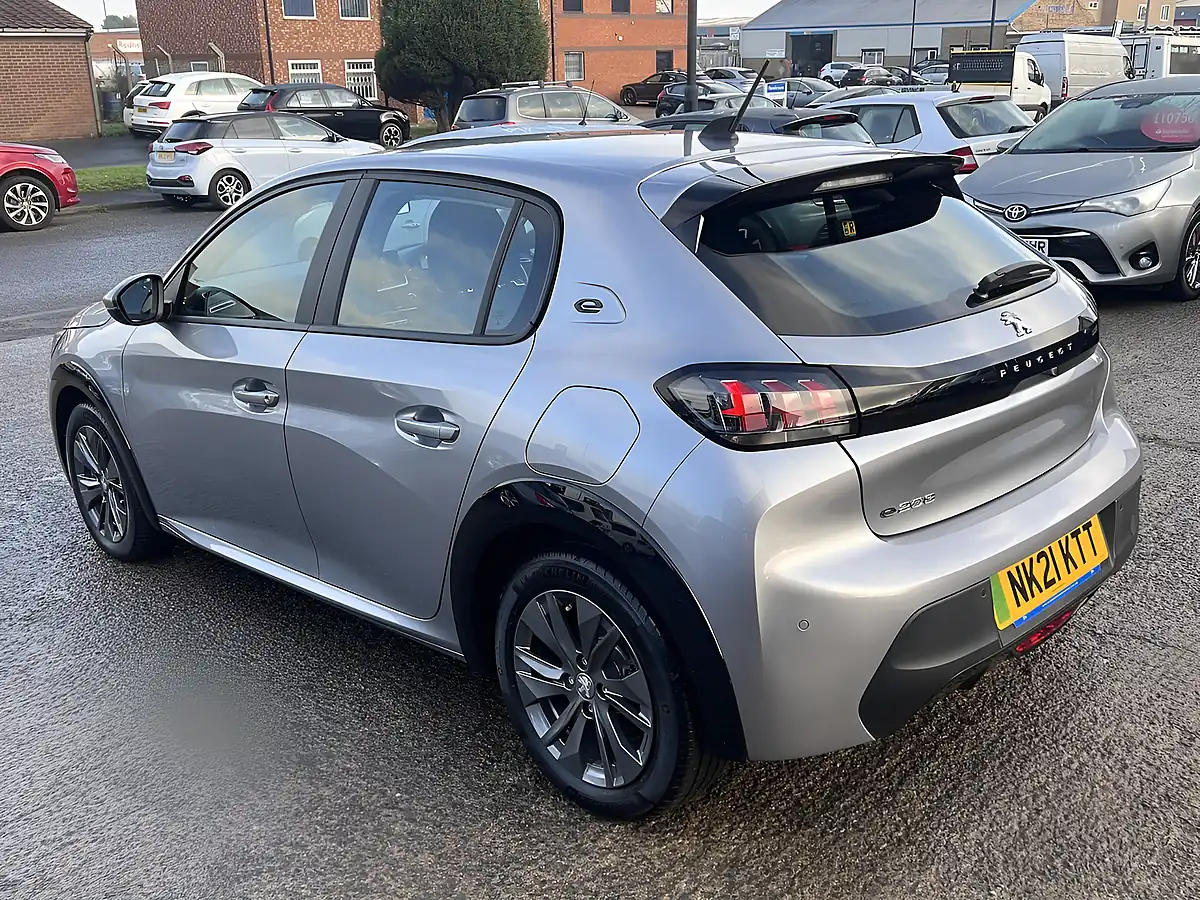 Used 2021 Peugeot E-208 Active Premium Cumulus Grey Metallic - Interior and Exterior details 8