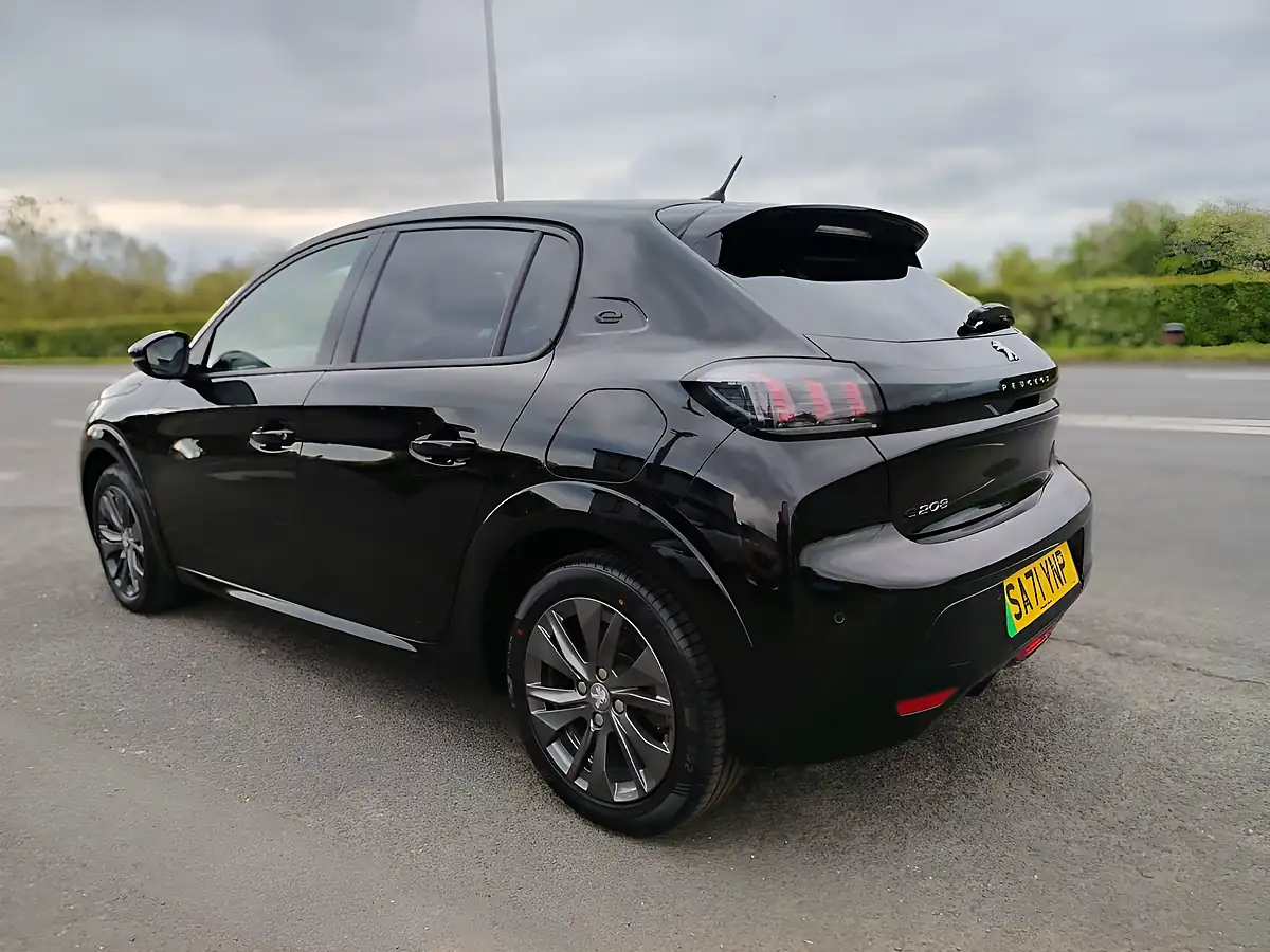 Used 2021 Peugeot E-208 Allure Black - Interior and Exterior details 5