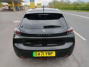 Used 2021 Peugeot E-208 Allure Black - Interior and Exterior details 6