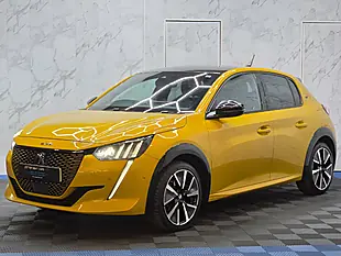 Used 2021 Peugeot e-208 GT Yellow - Interior and Exterior details 3