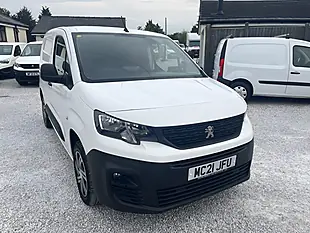 Used 2021 Peugeot Partner 1000 Professional White - Interior and Exterior details 2