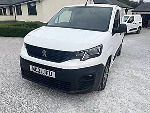 Used 2021 Peugeot Partner 1000 Professional White - Interior and Exterior details 5