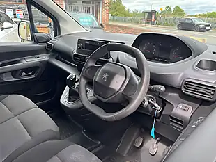 Used 2021 Peugeot Partner Grip Standard Panel Van Swb White - Interior and Exterior details 10