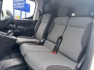 Used 2021 Peugeot Partner Grip Standard Panel Van Swb White - Interior and Exterior details 19