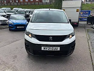 Used 2021 Peugeot Partner Grip Standard Panel Van Swb White - Interior and Exterior details 2
