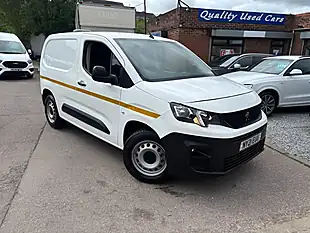 Used 2021 Peugeot Partner Grip Standard Panel Van Swb White - Interior and Exterior details 3