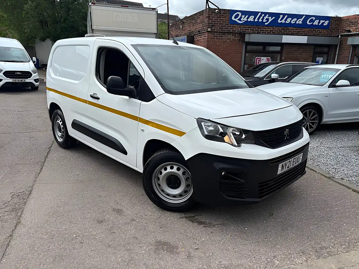 Used 2021 Peugeot Partner Grip Standard Panel Van Swb White - Interior and Exterior details 3