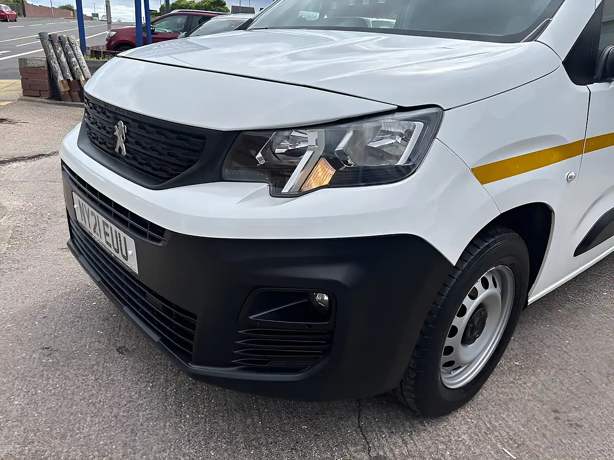 Used 2021 Peugeot Partner Grip Standard Panel Van Swb White - Interior and Exterior details 5