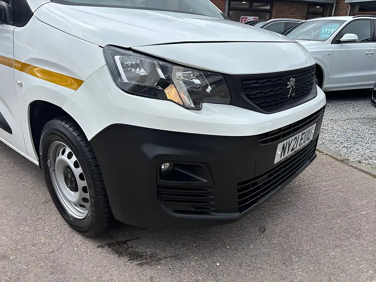 Used 2021 Peugeot Partner Grip Standard Panel Van Swb White - Interior and Exterior details 6