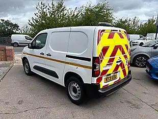 Used 2021 Peugeot Partner Grip Standard Panel Van Swb White - Interior and Exterior details 7