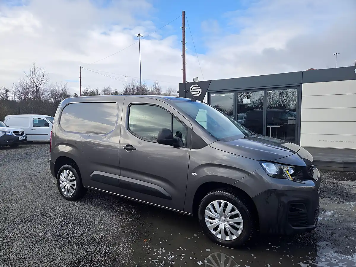 Used 2021 Peugeot Partner Professional Standard Panel Van Swb Grey - Interior and Exterior details 2