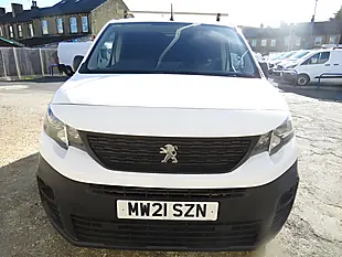 Used 2021 Peugeot Partner Professional Standard Panel Van White - Interior and Exterior details 10