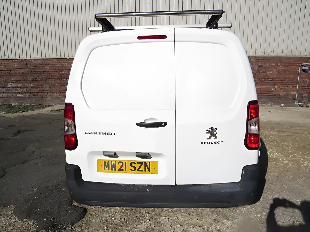 Used 2021 Peugeot Partner Professional Standard Panel Van White - Interior and Exterior details 12
