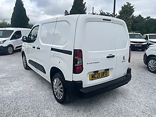 Used 2021 Peugeot Partner Professional White - Interior and Exterior details 6