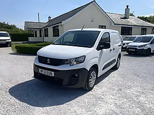 Used 2021 Peugeot Partner Professional White - Interior and Exterior details 3