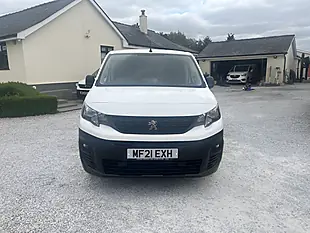 Used 2021 Peugeot Partner Professional White - Interior and Exterior details 2