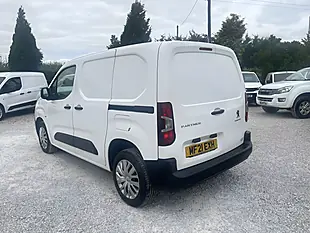 Used 2021 Peugeot Partner Professional White - Interior and Exterior details 7