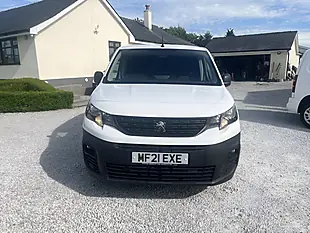 Used 2021 Peugeot Partner Professional White - Interior and Exterior details 2