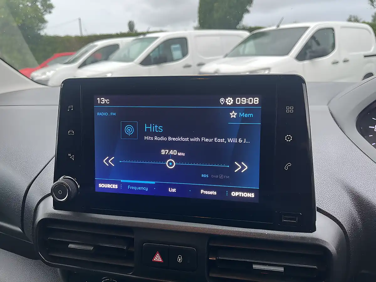 Used 2021 Peugeot Partner Professional White - Interior and Exterior details 16