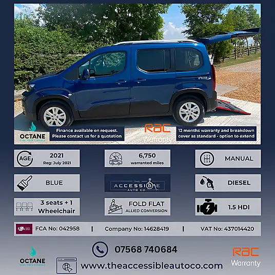 2021 Peugeot Rifter Allure 1.5 BlueHDi