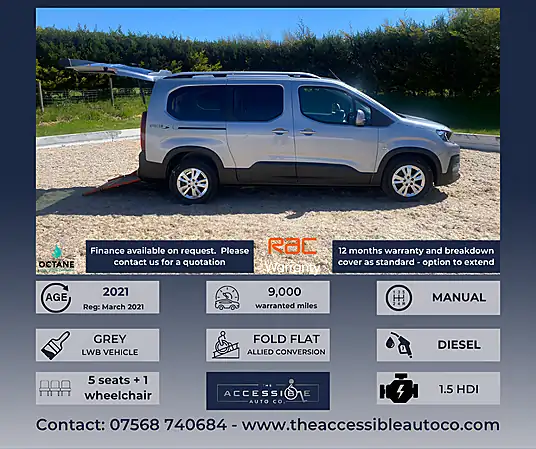2021 Peugeot Rifter Allure 1.5 BlueHDi