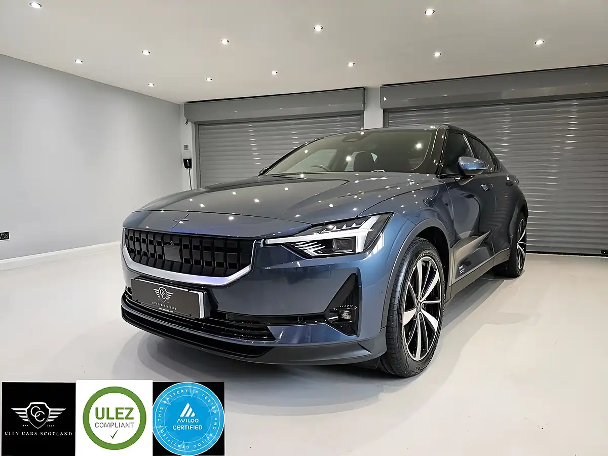 Used 2021 Polestar Polestar 2 Long Range Plus Pilot Blue - Front View