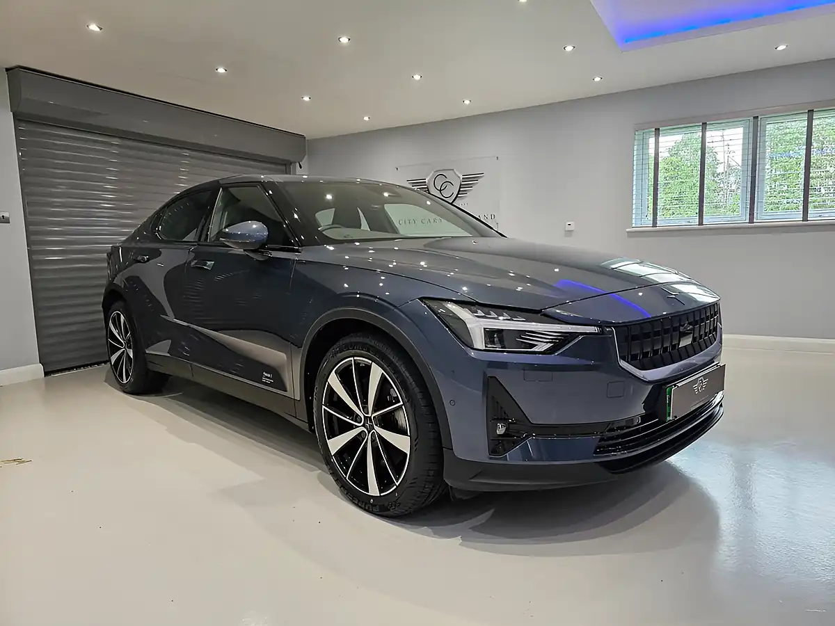 Used 2021 Polestar Polestar 2 Long Range Plus Pilot Blue - Interior and Exterior details 3