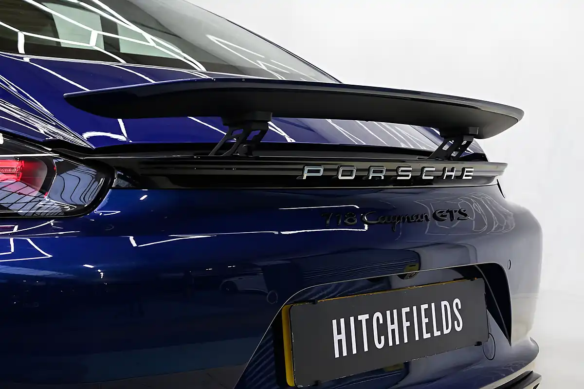 Used 2021 Porsche 718 Cayman Gts Blue - Interior and Exterior details 13