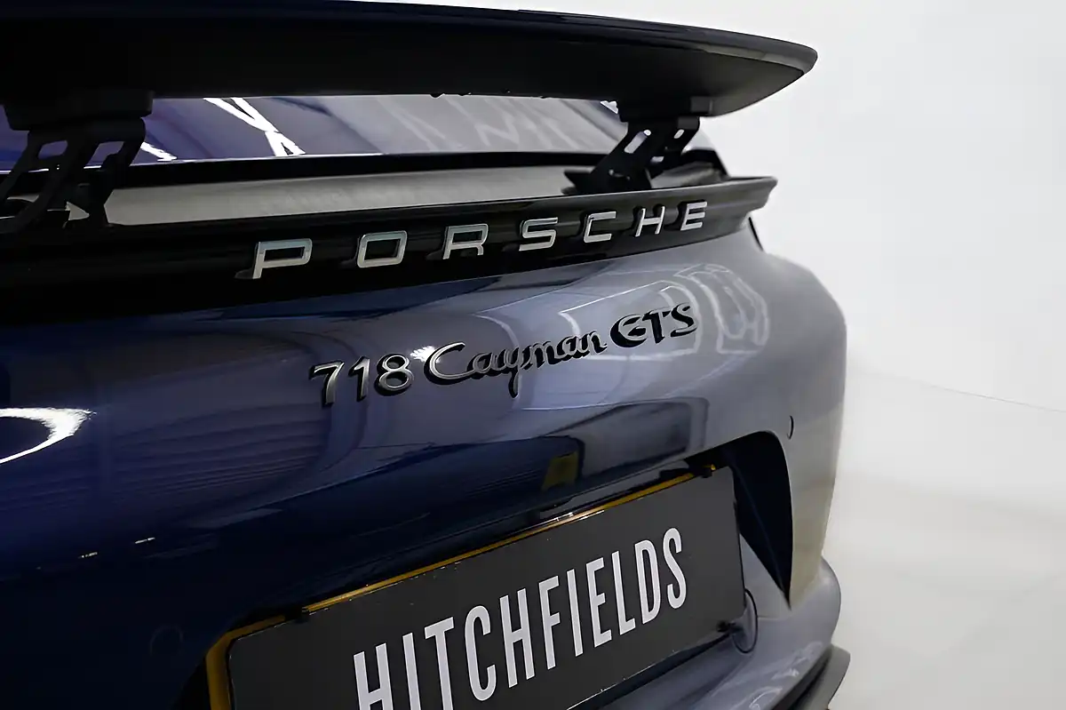 Used 2021 Porsche 718 Cayman Gts Blue - Interior and Exterior details 14