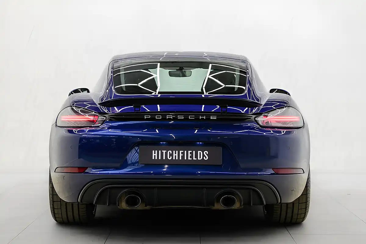 Used 2021 Porsche 718 Cayman Gts Blue - Interior and Exterior details 7