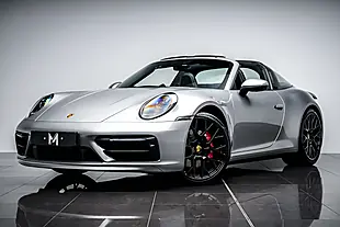 Used 2021 Porsche 911 4S Targa Silver - Interior and Exterior details 5