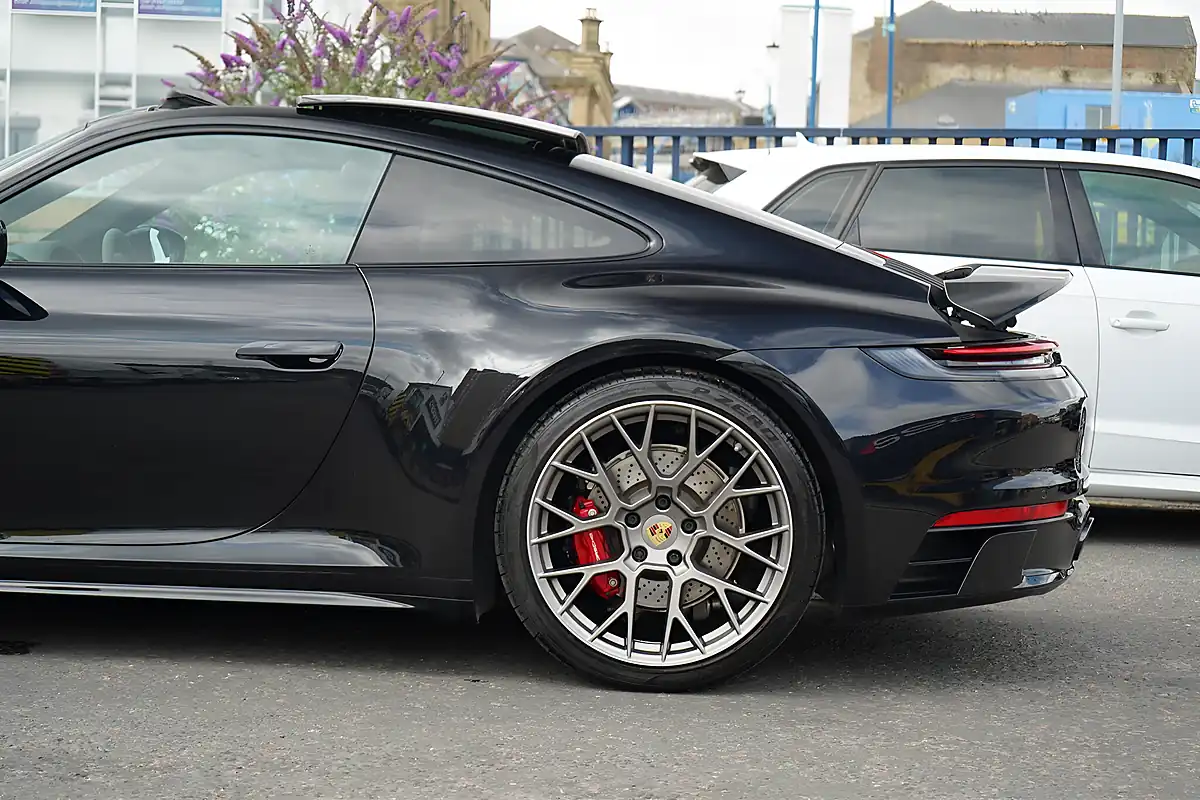 Used 2021 Porsche 911 Carrera 4S Black - Interior and Exterior details 10