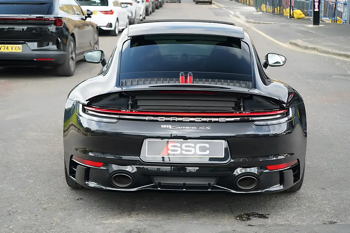 Used 2021 Porsche 911 Carrera 4S Black - Interior and Exterior details 11