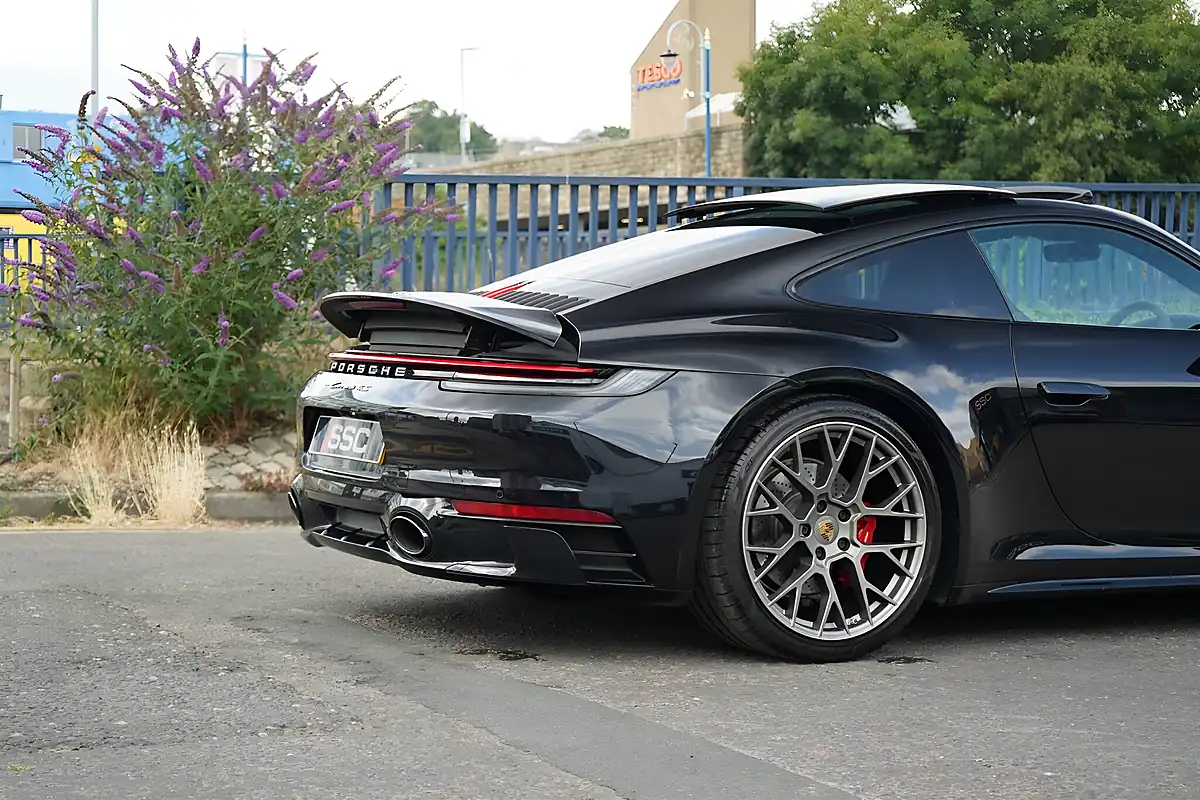 Used 2021 Porsche 911 Carrera 4S Black - Interior and Exterior details 12