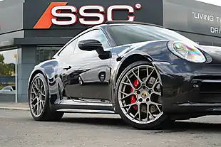Used 2021 Porsche 911 Carrera 4S Black - Interior and Exterior details 19