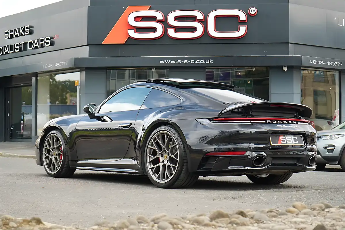 Used 2021 Porsche 911 Carrera 4S Black - Interior and Exterior details 2