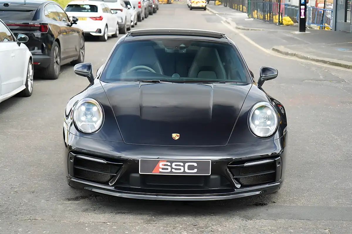 Used 2021 Porsche 911 Carrera 4S Black - Interior and Exterior details 7