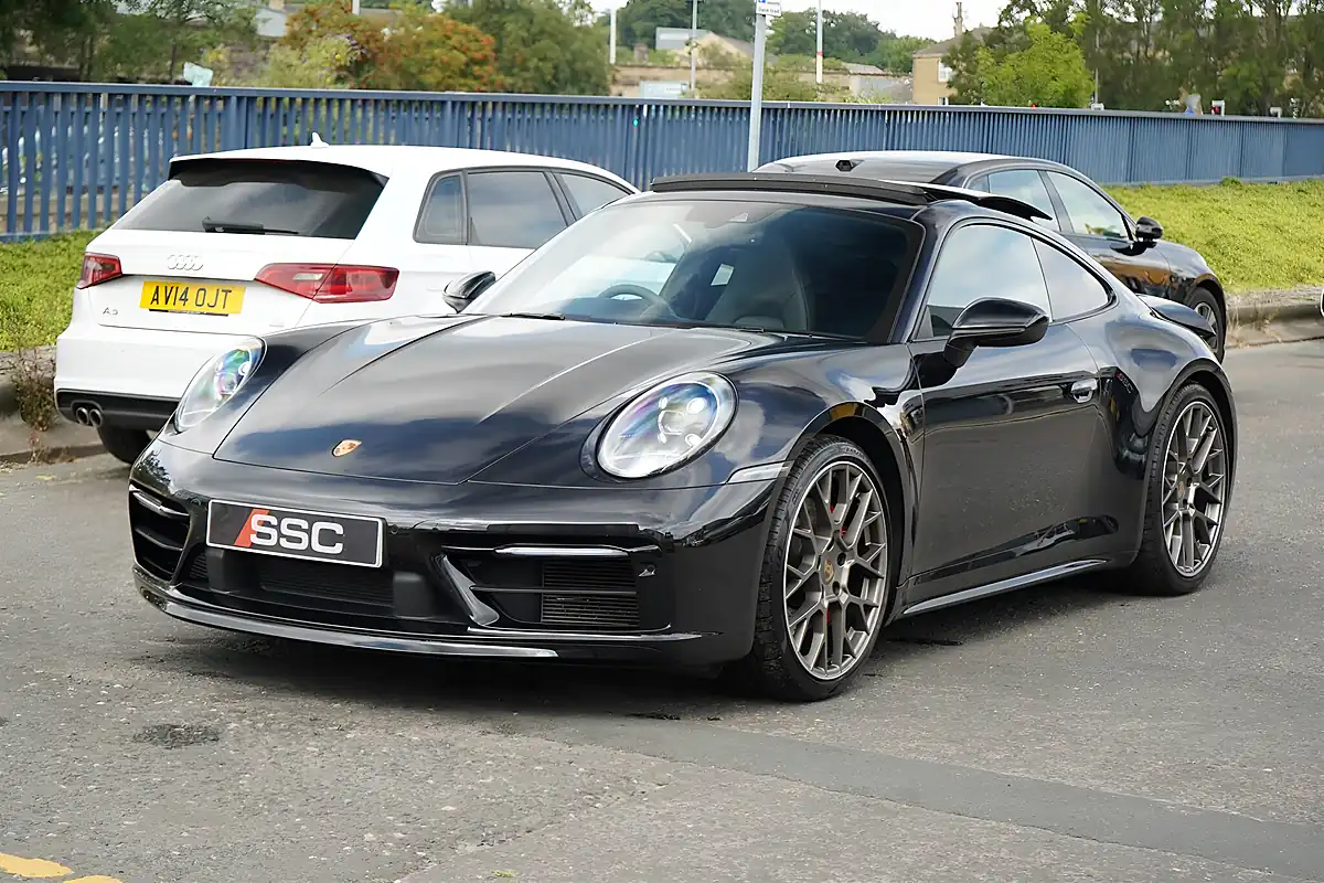 Used 2021 Porsche 911 Carrera 4S Black - Interior and Exterior details 8