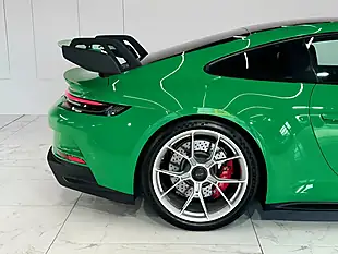 Used 2021 Porsche 911 GT3 Python Green - Interior and Exterior details 10
