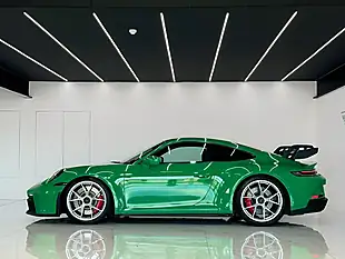 Used 2021 Porsche 911 GT3 Python Green - Interior and Exterior details 4