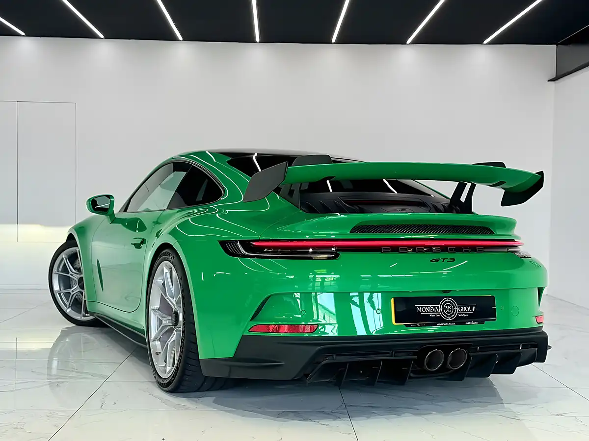 Used 2021 Porsche 911 GT3 Python Green - Interior and Exterior details 5