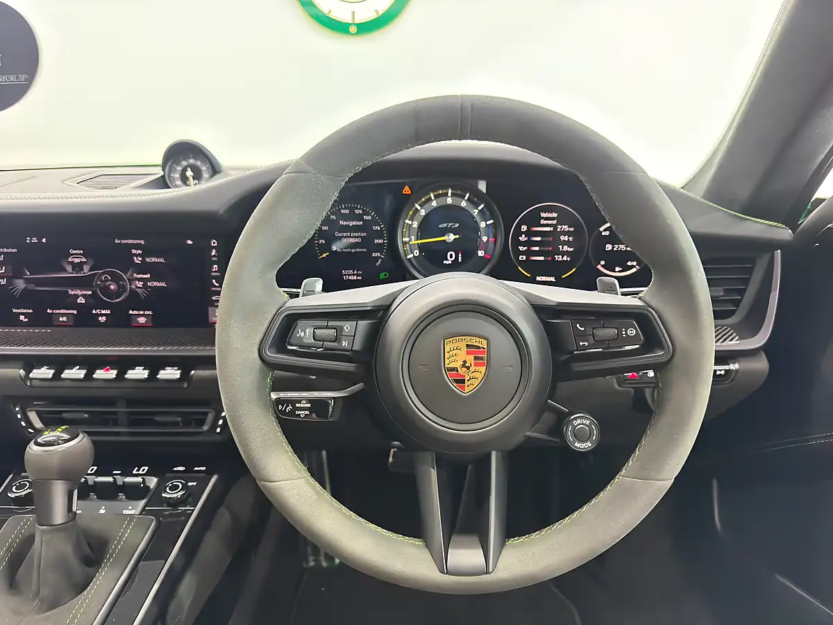 Used 2021 Porsche 911 GT3 Python Green - Interior and Exterior details 7